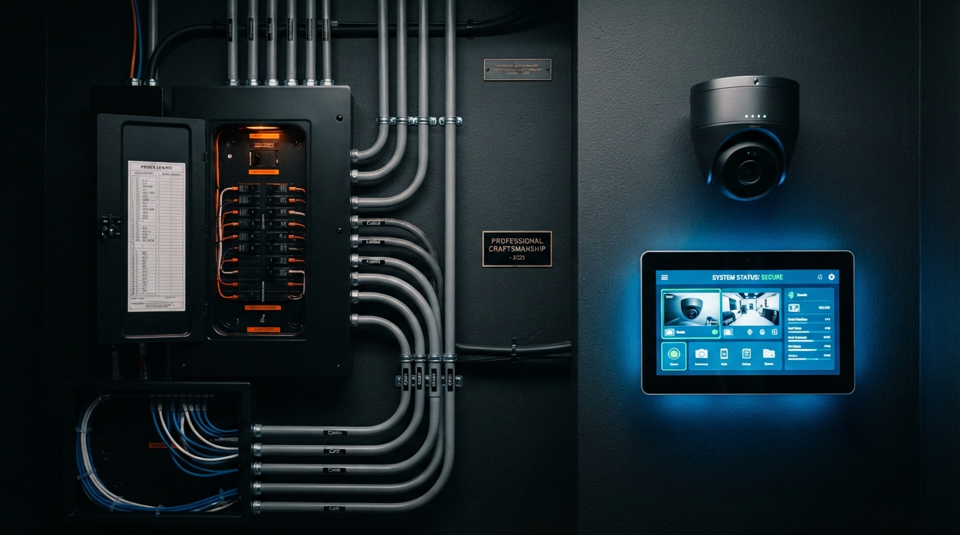Industrial professional and security monitoring